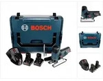 Bosch GST 12V-70 Professional Akku Stichs&auml;ge 12 V + 2x Akku 6,0 Ah + Ladeger&auml;t +