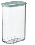 Mepal | Vorratsdose Modula &ndash; 2000 ml Inhalt | Nordic Green | Frischhaltedose zur