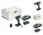 Festool TXS 18-Basic Akku Bohrschrauber 18 V 40 Nm Brushless + 1x Akku 3,0 Ah +