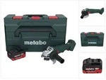 Metabo W 18 L 9-125 Akku Winkelschleifer 18 V 125 mm + 1x Akku 10,0 Ah + metaBOX -