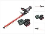 Metabo HS 18 LTX 65 Akku Heckenschere 18 V 63 cm + 2x Akku 5,5 Ah + Ladeger&auml;t
