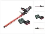Metabo HS 18 LTX 65 Akku Heckenschere 18 V 63 cm + 1x Akku 8,0 Ah + Ladeger&auml;t