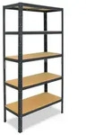 shelfplaza HOME 180x70x40 cm Schwerlastregal in anthrazit mit 5 B&ouml;den und 175 kg