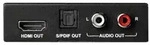 StarTech.com 4K HDMI Audio Extractor - 4K 60Hz - HDMI Audio Sound Splitter - HDR -
