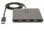STARTECH USB 3.0 to 4x HDMI adapter Audio, Video, Display & TV Optionen & Zubeh&ouml;r