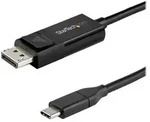 StarTech.com 3ft/1m USB C to DisplayPort 1.4 Cable 8K 60Hz/4K, Bidirectional DP to