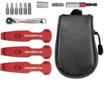 Werkzeugsatz Bike-Set Unterwegs 13-tlg.allgemeines Handwerk Tasche GEDORE RED