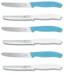 Victorinox | Tafelmesser Set | 6-teilig | Swiss Classic Design | neue Griffform 