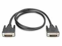 Assmann DVI-D 2m - Kabel - Digital / Display / Video connection cable 2 m - Schwarz