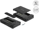 "Delock Speichergeh&auml;use - f&uuml;r 1 x M.2 NVMe SSD + 1 x 2,5" SATA SSD / HDD, USB Typ"