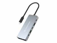 Conceptronic DONN22G - Kabelgebunden - USB 3.2 Gen 2 (3.1 Gen 2) Type-C - 100 W