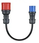 go-e Adapter zu Wallbox Gemini flex 11kW auf CEE blau 16A (Campingstecker)