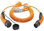LAPP MOBILITY Spiral-Ladekabel Typ 2, bis zu 11 kW, 5 m, Orange