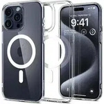 Spigen Ultra Hybrid Mag-H&uuml;lle MagSafe iPhone 15 Pro &ndash; Wei&szlig;