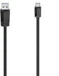 Hama USB-C-Kabel, USB-C-Stecker - USB-A-Stecker, USB 3.2 Gen1, 5 Gbit/s, 0,25 m