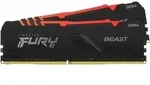 Kingston FURY Beast RGB - DDR4 - Kit - 16 GB: 2 x 8 GB