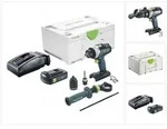 Festool TDC 18/4 I-Basic Akku Bohrschrauber 18 V 75 Nm Brushless + 1x Akku 3,0...