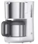 Braun PurShine KF1505 WH Filterkaffeemaschine weiß Braun PurShine KF1505 WH Filterkaffeemaschine weiß