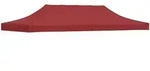 vidaXL Partyzelt-Dach 6x3 m Burgunderrot 270 g/m2