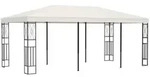 vidaXL Pavillon 3&times;6 m Creme Stoff
