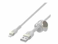 PRO FLEX LIGHTNING/USB-A SILICO USB-A SILICONE CABLE APPLE CERTI