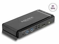 KVM-/Audio-/USB-Switch - DisplayPort 1.4 KVM Switch 8K 60 Hz with USB 5 Gbps and