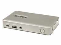 StarTech.com USB C Dock, USB-C to DisplayPort 4K 30Hz or VGA, Mini USB-C Laptop