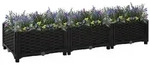 vidaXL Hochbeet 120x40x23 cm Polypropylen