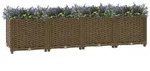 vidaXL Hochbeet 160x40x38 cm Polypropylen