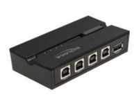 Delock USB 2.0 Switch für 4 PC an 1 Gerät Digital/Daten