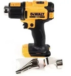 DeWalt DCE 530 P2 Akku Hei&szlig;luftpistole 18V 530&deg;C + 2x Akku 5,0Ah + 1x Lader +