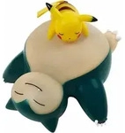 Pok&eacute;mon LED Leuchte Relaxo und Pikachu Sleeping 25 cm
