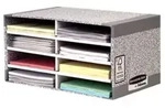 FELLOWES - Bankers Box System - Sortierer - 8 F&auml;cher - f&uuml;r A4