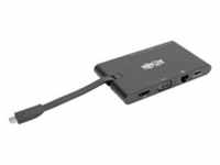 Eaton U442-DOCK3-B USB-C-Dock – 4K HDMI - VGA - USB 3.2 Gen 1 - USB-A/C-Hub -