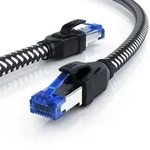 Primewire Patchkabel CAT 8, Gigabit Ethernet LAN Kabel, 40 Gbit/s S/FTP PIMF,