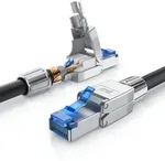 Primewire Patchkabel CAT 8 - Gigabit Ethernet LAN Kabel - 40 Gbit/s - S/FTP PIMF