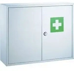 Erste-Hilfe-Verbandschrank Stahl lackiert 450x150x360mm wei&szlig;
