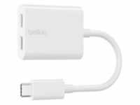 Belkin Connect USB-C Audio+ Charge Adapter - Adapter -