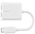 Belkin RockStar USB-C Audio- und Ladeadapter, wei&szlig; F7U081btWH
