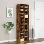 vidaXL Schuhregal R&auml;uchereiche 54x34x183 cm Holzwerkstoff