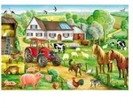 Schmidt 56003 - Fr&ouml;hlicher Bauernhof, 100 Teile Puzzle, 100 Teile