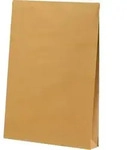 e-green Faltentasche, 250 x 350 x 50 mm mit Klotzboden, 2 Haftklebungen, wiederv