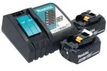 Makita DTM 52 RMJX4 Akku Multifunktionswerkzeug 18 V Starlock Max Brushless + 2x Akku
