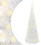 vidaXL Pop-Up-Weihnachtsbaum K&uuml;nstlich 50 LEDs Wei&szlig; 120 cm