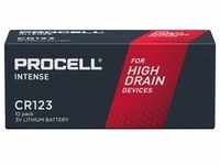 Duracell Batterie Lithium, CR123A, 3V Procell Intense, Retail Box (10-Pack)