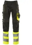 Mascot Leeds Arbeitshose Gr. 76C51 schwarz/hi-vis gelb