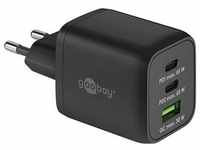 Goobay 64753 Nano USB Netzteil 65W Power Delivery Charger / 3 Port Universal