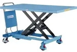 Scherenhubtischwagen Trgf.500kg Hubber.310-900mm m.extragro&szlig;er Tischfl&auml;che