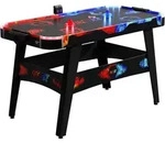 Carromco Aurora-XT Airhockey Tisch gro&szlig; inkl. LED Pucks & Pusher, f&uuml;r Kinder &