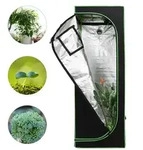 Grow Zelt f&uuml;r Pflanzen Zuchtzelt Gew&auml;chshaus Box Garten Anzucht Gem&uuml;se...